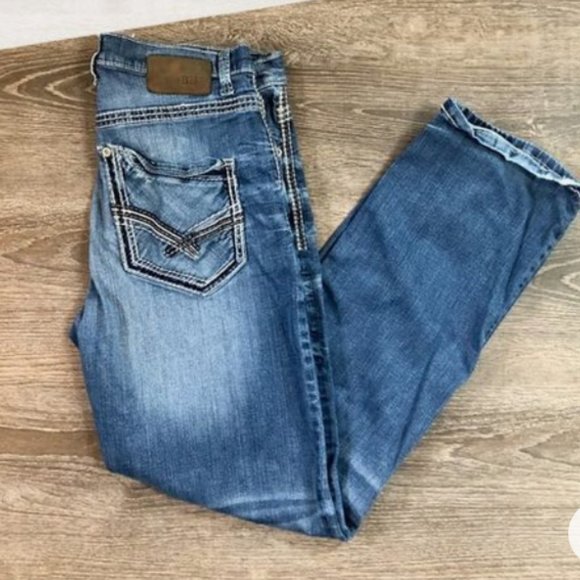 BKE Other - BKE Tylor distressed wide leg jeans 30